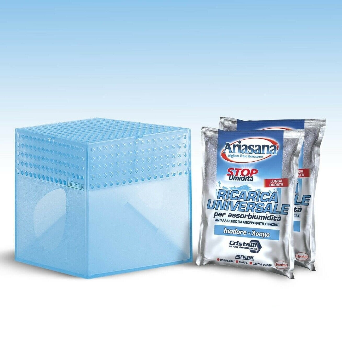 Deumidificatore assorbi umidità in vaschetta Maxi