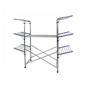 Stendibiancheria a cavalletto richiudibile in alluminio per lenzuola cm 192x57 164h