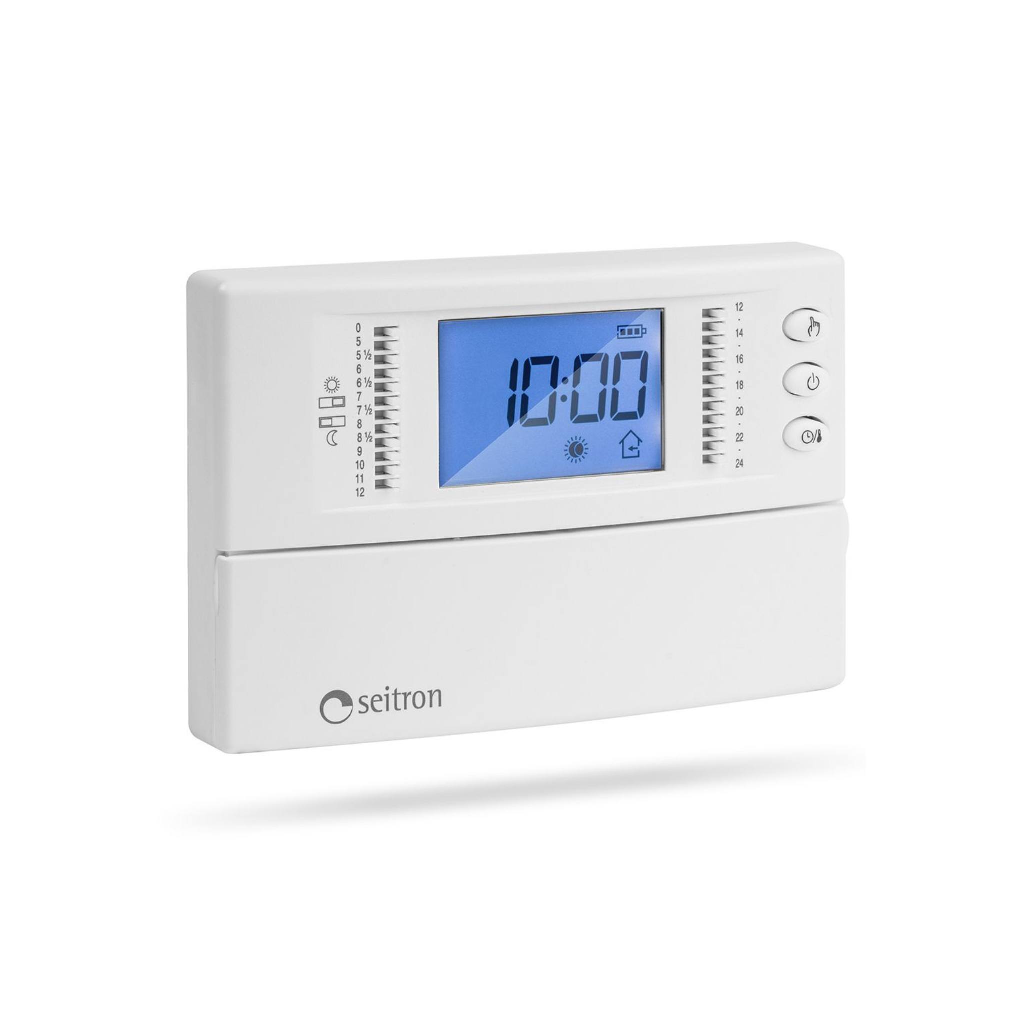 Cronotermostato giornaliero "Freetime Plus" digitale a parete retroilluminato a batterie