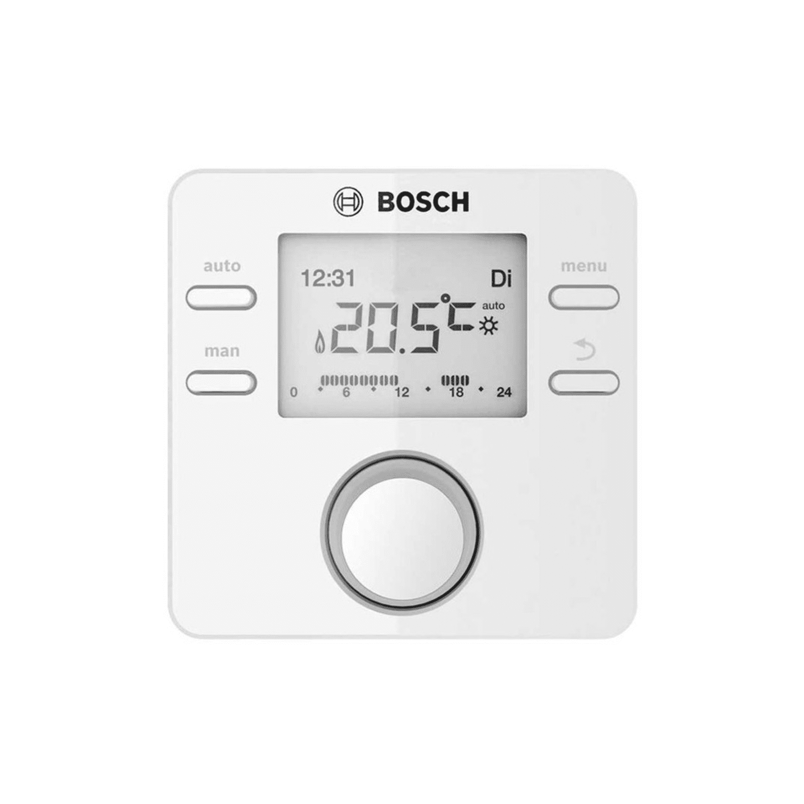Cronotermostato Settimanale Modulante Junkers Bosch CR 100 sensore integrato