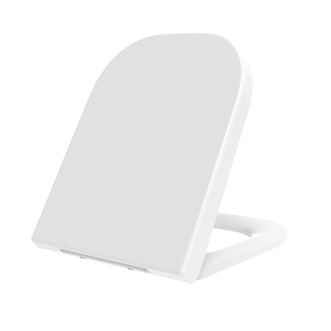 Copri Wc asse "Trento" in termoindurente bianco lucido soft close