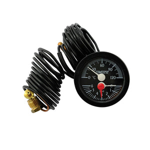 Idrometro capillare 1/4 ID40N14 ricambio compatibile per caldaie Savio