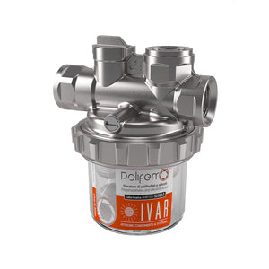 Dosatore proporzionale di polifosfati e silicati in sfere con filtro per caldaie