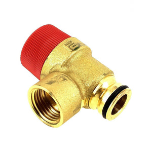 Valvola di sicurezza con o ring 3 bar TWIN000042 ricambio compatibile per caldaie Baxi