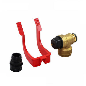 Valvola sicurezza 87167714260 ricambio originale per caldaie Junkers Bosch