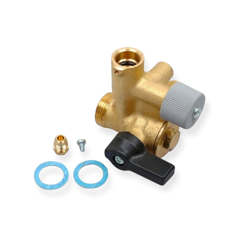 Rubinetto di ritorno riscaldamento CM61302614 ricambio compatibile per caldaie Chaffoteaux