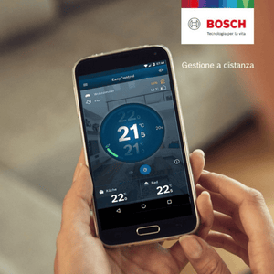 Termostato intelligente Easy Control CT200 dal design elegante wifi Bosch