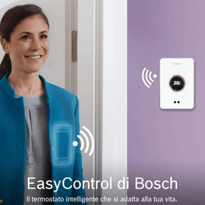 Termostato intelligente Easy Control CT200 dal design elegante wifi Bosch