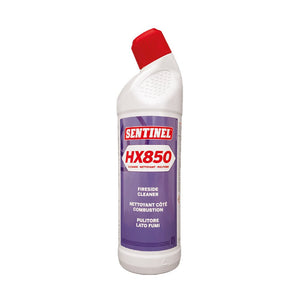 Sentinel HX850 Pulitore Lato Fumi dei residui della combustione, flacone da 1 litro HX850SQ-12X1L-EXPA
