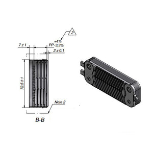 Scambiatore sanitario SW8716771039J ricambio compatibile per caldaie Junkers Cerapur Ceraclass