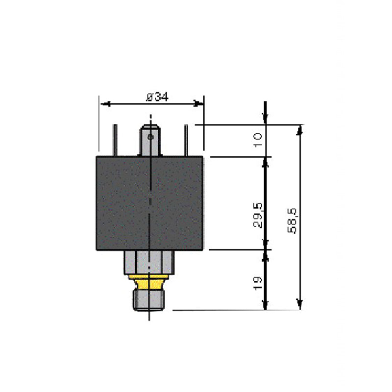 Pressostato acqua x murali 1/8 PRCE ricambio compatibile per caldaie Radiant Saunier Duval